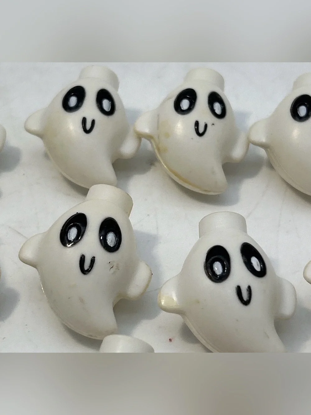 15 Ghost Blow Mold String Light Covers Halloween Decoration Replacement 1.5 x 1”